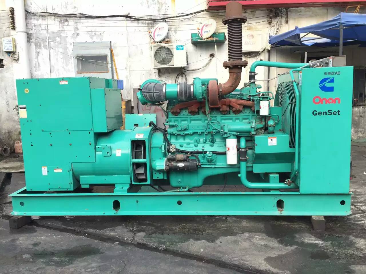 汉源租赁发电机-柴油发电机不正常冒烟的原因